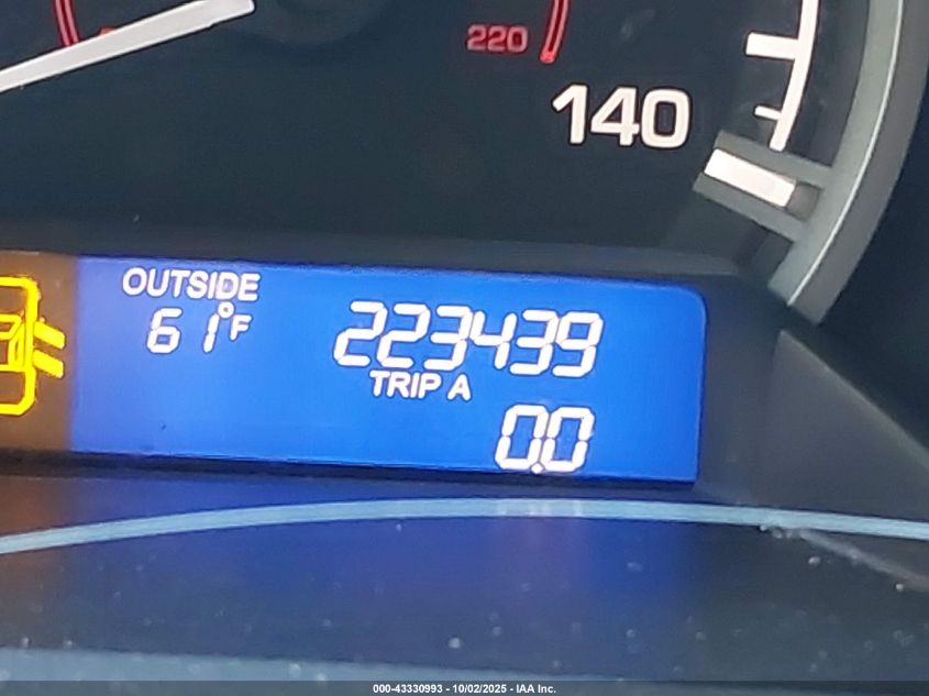 2010 Honda Ridgeline Rts VIN: 5FPYK1F42AB008091 Lot: 43330993