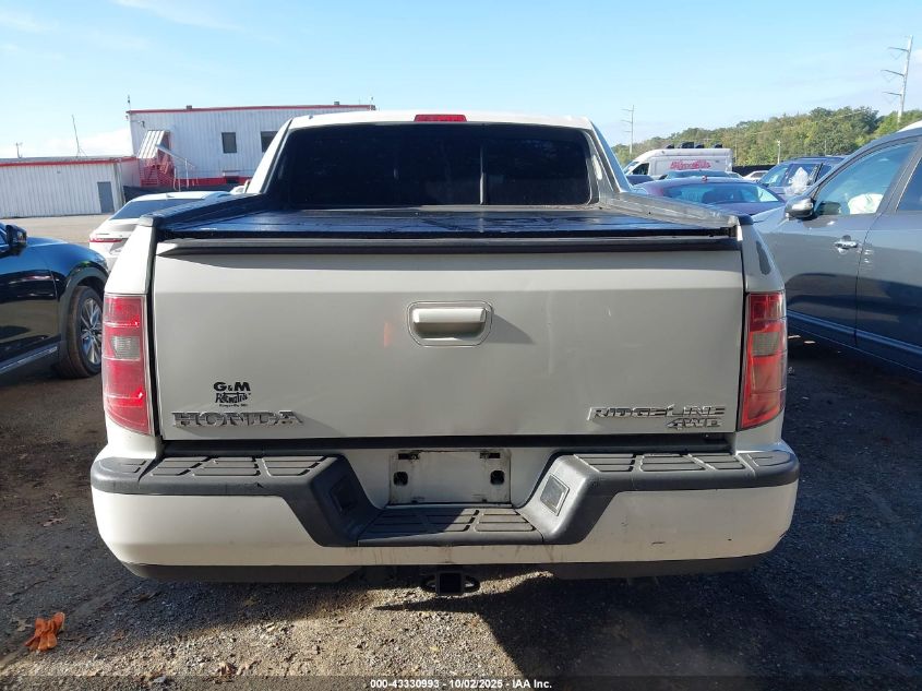 2010 Honda Ridgeline Rts VIN: 5FPYK1F42AB008091 Lot: 43330993