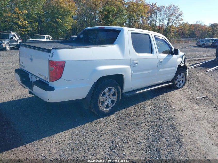 Vin: 5fpyk1f42ab008091, lot: 43825703, honda ridgeline rts 20104