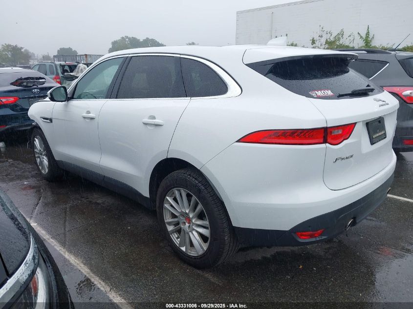 2019 Jaguar F-Pace 25T Prestige/30T Prestige VIN: SADCK2GX3KA394178 Lot: 43331006