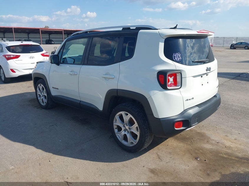 2016 JEEP RENEGADE LIMITED - ZACCJBDT8GPD10234