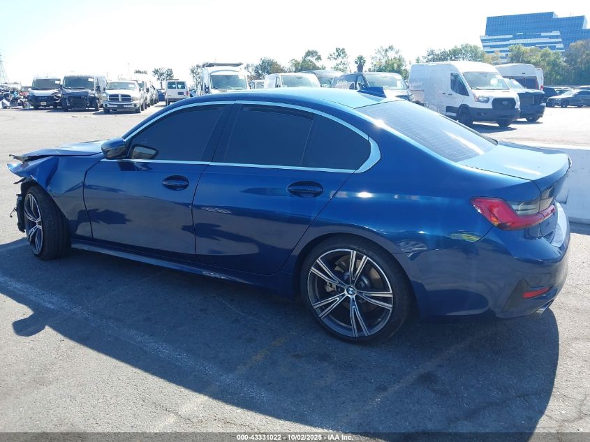 2021 BMW 330I VIN: 3MW5R1J00M8C14933 Lot: 43331022