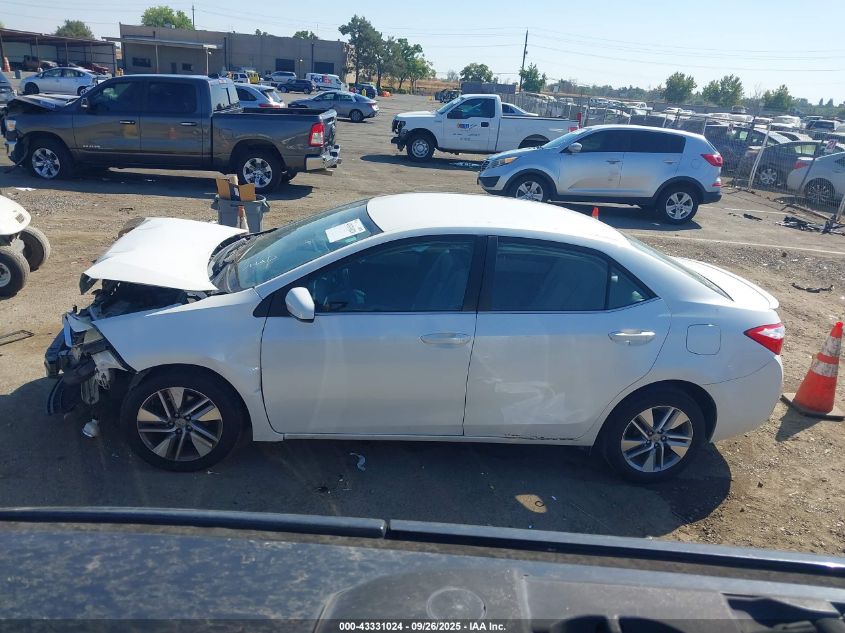 2014 Toyota Corolla Le Eco Plus VIN: 5YFBPRHE8EP056127 Lot: 43331024