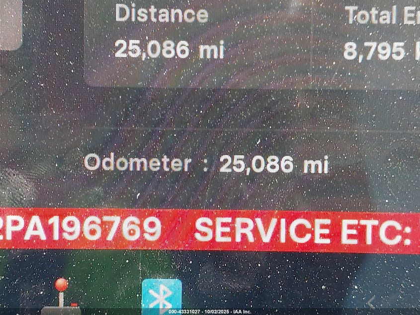 2023 Tesla Model Y Awd/Long Range Dual Motor All-Wheel Drive VIN: 7SAYGDEE2PA196769 Lot: 43331027