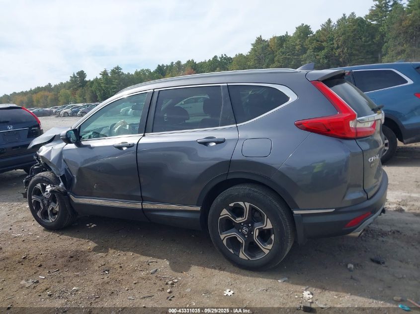 2017 Honda Cr-V Touring VIN: 2HKRW2H96HH602582 Lot: 43331035