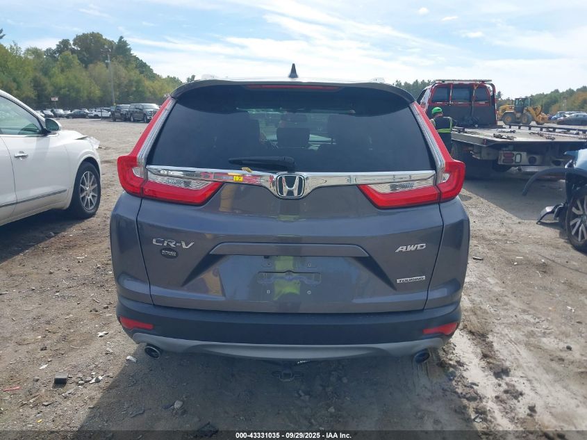 2017 Honda Cr-V Touring VIN: 2HKRW2H96HH602582 Lot: 43331035