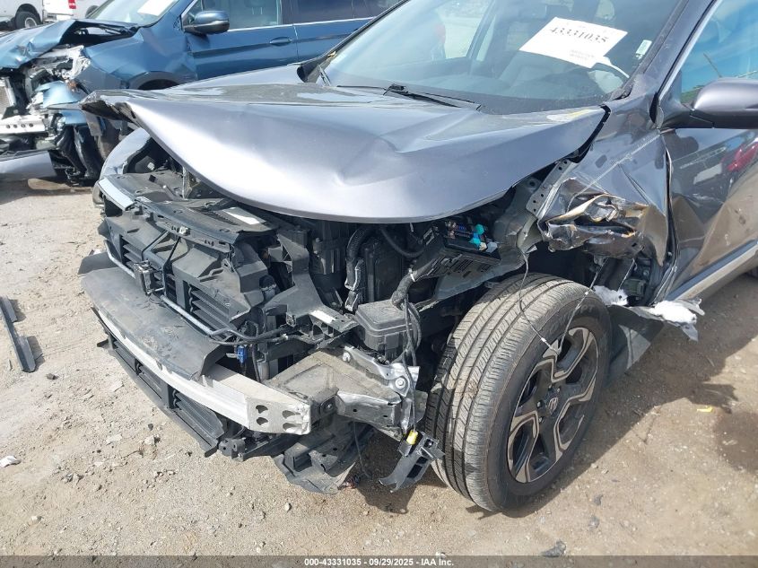 2017 Honda Cr-V Touring VIN: 2HKRW2H96HH602582 Lot: 43331035