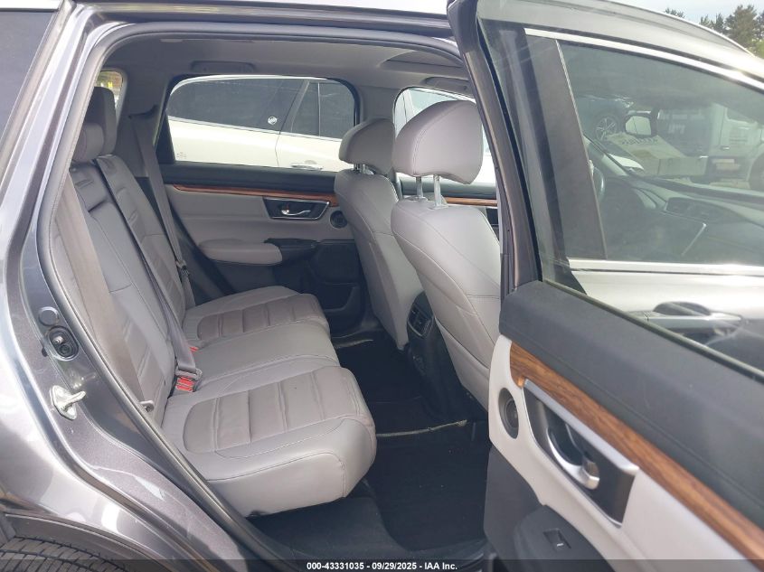 2017 Honda Cr-V Touring VIN: 2HKRW2H96HH602582 Lot: 43331035