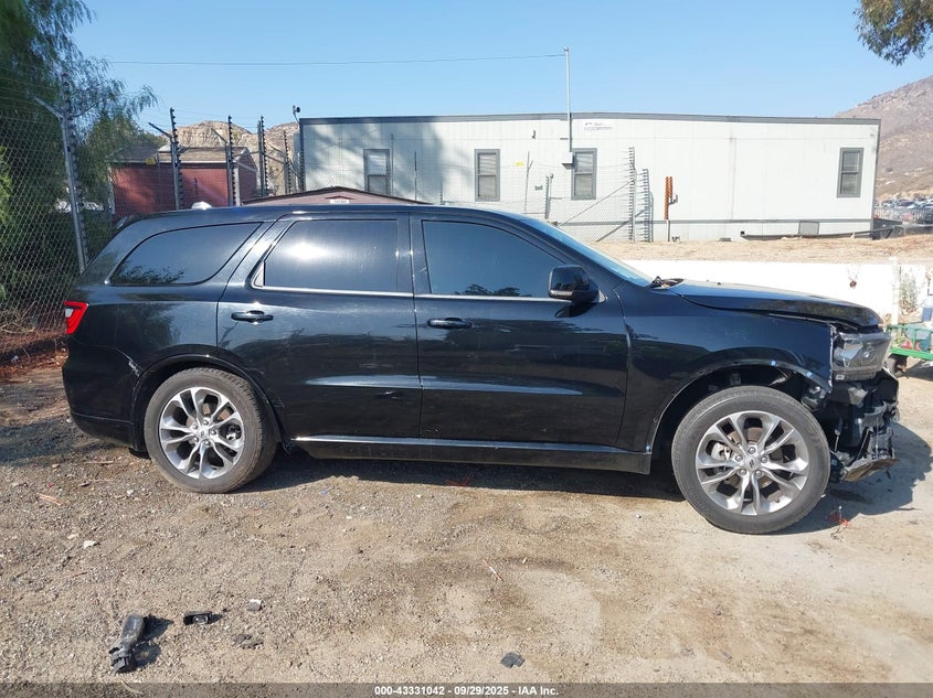 2020 Dodge Durango Gt Plus Rwd VIN: 1C4RDHDG4LC259708 Lot: 43331042