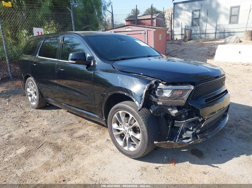 2020 DODGE DURANGO GT PLUS RWD - 1C4RDHDG4LC259708