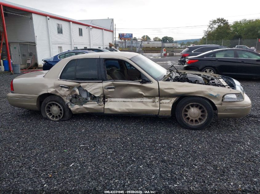 1999 Ford Crown Victoria Lx VIN: 2FAFP74W9XX229453 Lot: 43331045