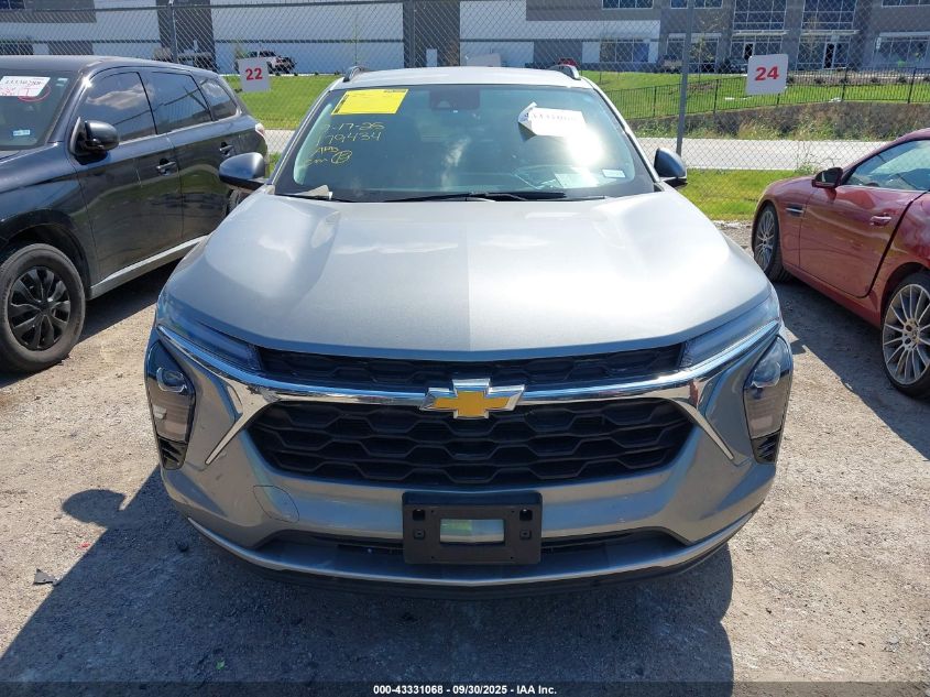 2024 Chevrolet Trax Fwd Lt VIN: KL77LHE2XRC237487 Lot: 43331068