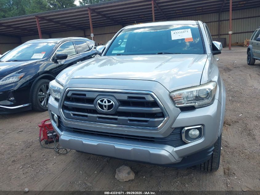 2016 Toyota Tacoma Limited VIN: 5TFGZ5AN8GX004732 Lot: 43331071