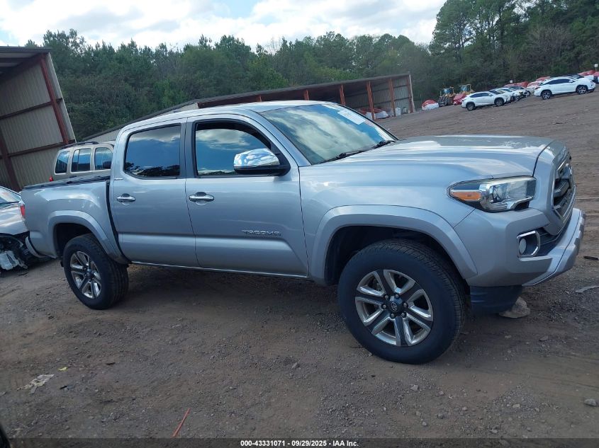 2016 Toyota Tacoma Limited VIN: 5TFGZ5AN8GX004732 Lot: 43331071