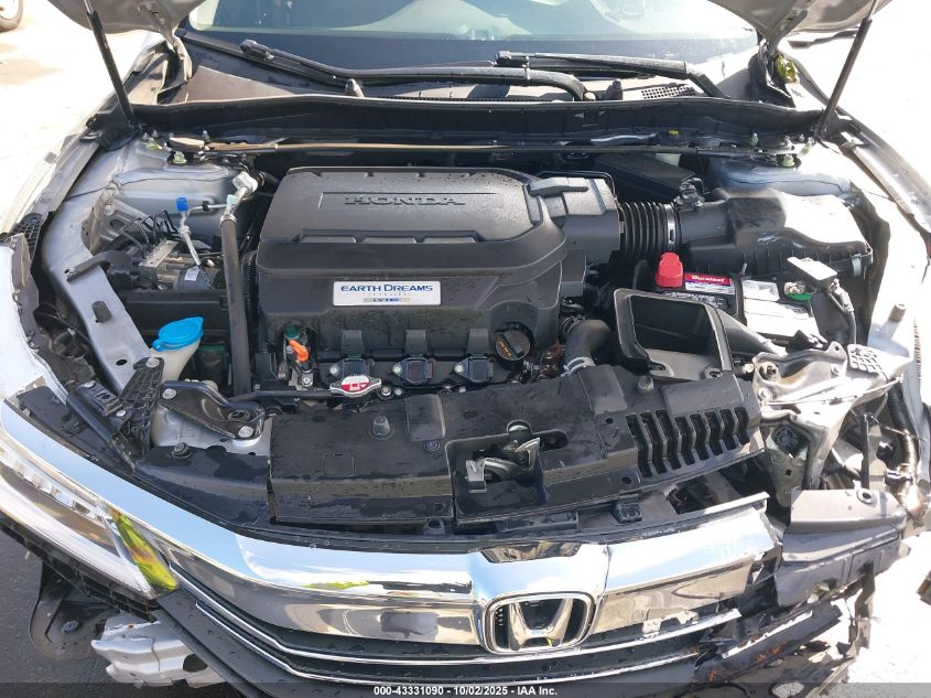 2017 Honda Accord Touring V6 VIN: 1HGCR3F98HA010762 Lot: 43331090