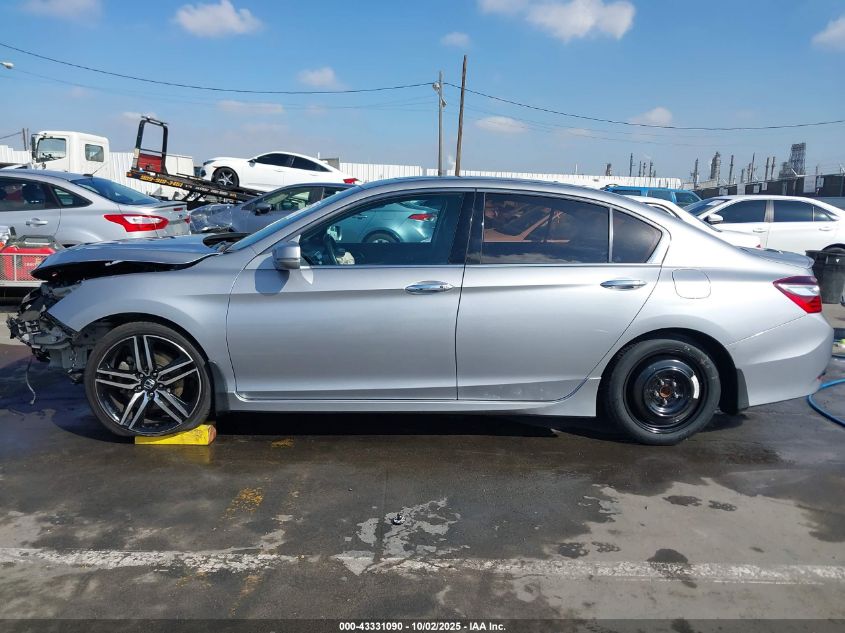 2017 Honda Accord Touring V6 VIN: 1HGCR3F98HA010762 Lot: 43331090
