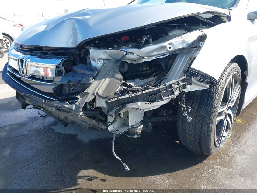 2017 Honda Accord Touring V6 VIN: 1HGCR3F98HA010762 Lot: 43331090