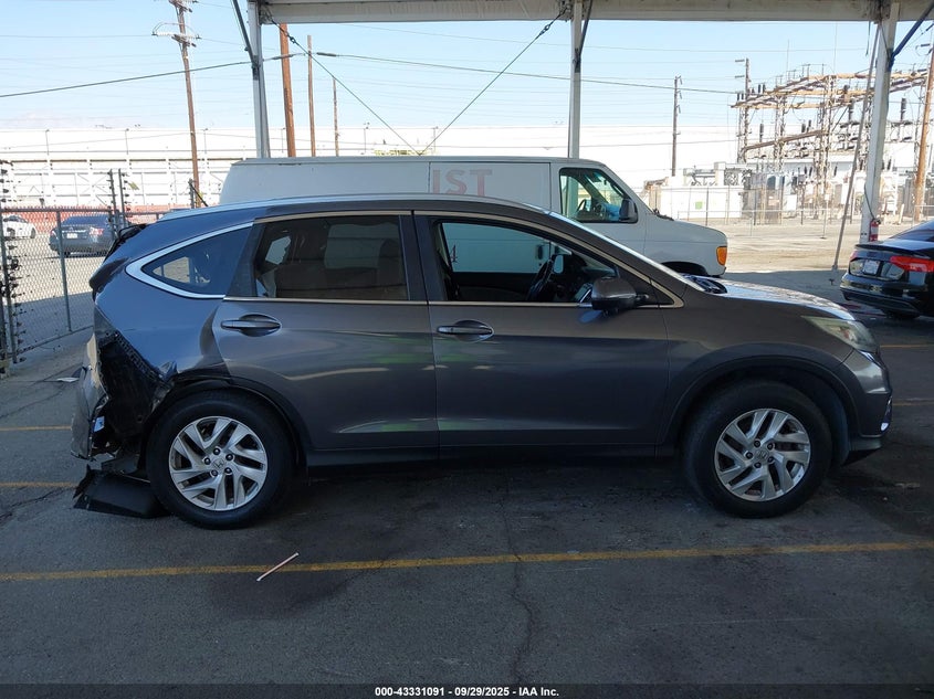 2015 Honda Cr-V Ex-L VIN: 2HKRM4H79FH611645 Lot: 43331091