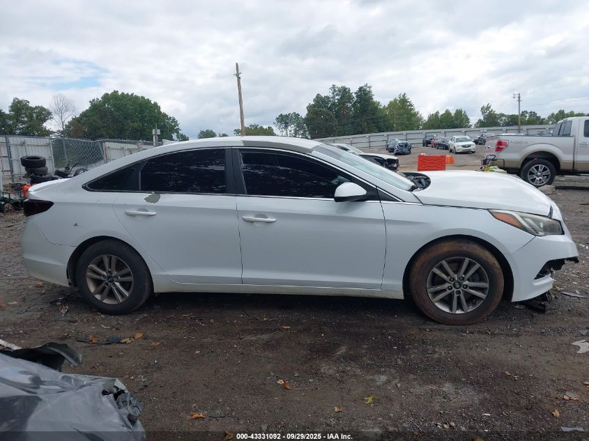 2016 Hyundai Sonata Se VIN: 5NPE24AF1GH312657 Lot: 43331092
