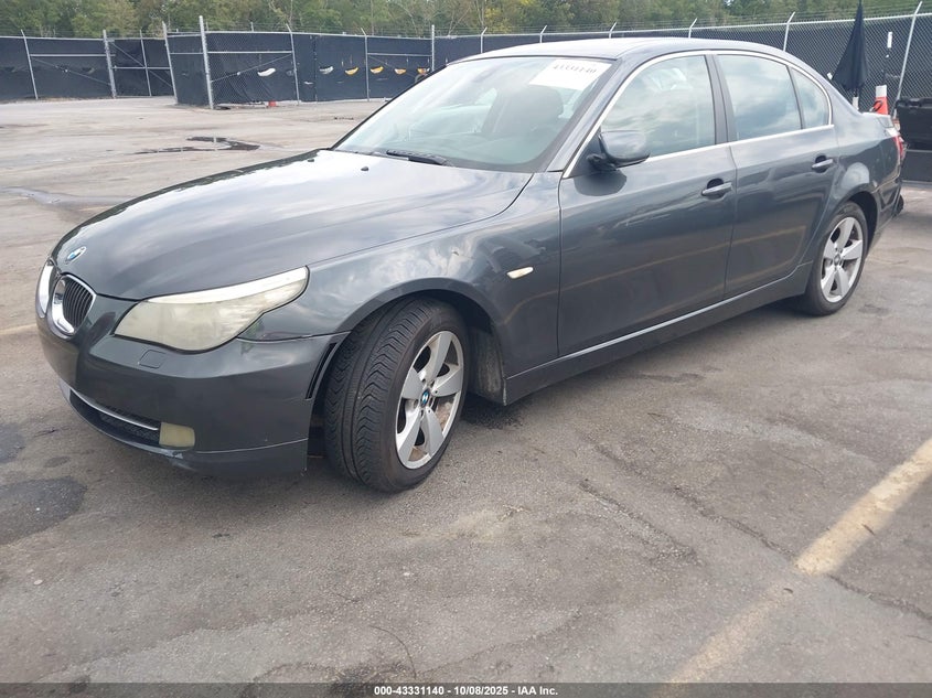 WBANV13538CZ52356 2008 BMW 5ER photo no. 2