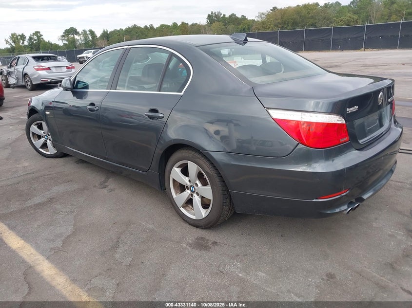 WBANV13538CZ52356 2008 BMW 5ER photo no. 3