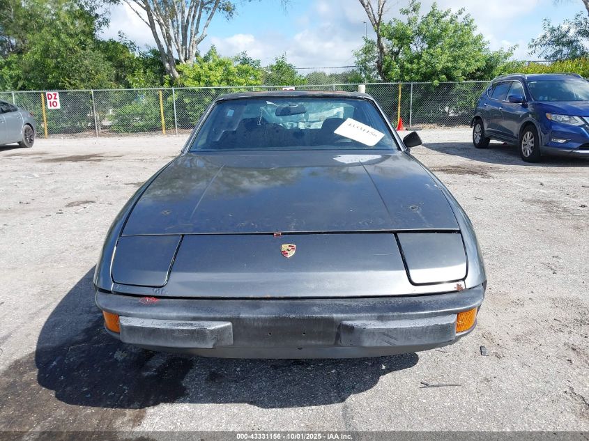 1978 Porsche 924 VIN: 9248202342 Lot: 43331156