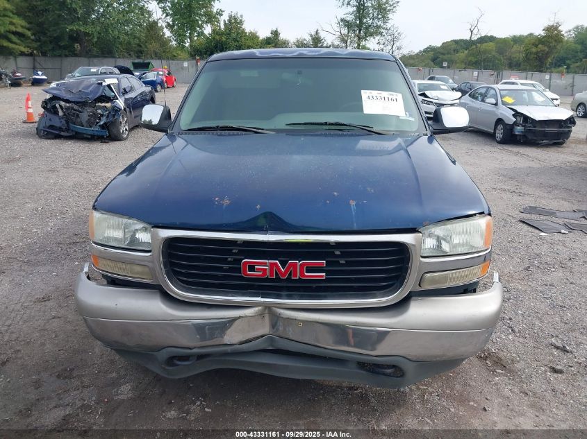 2000 GMC Sierra 1500 Sle VIN: 1GTEC19T1YZ314540 Lot: 43331161