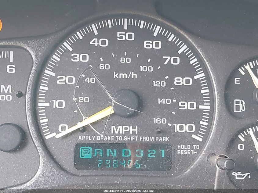 2000 GMC Sierra 1500 Sle VIN: 1GTEC19T1YZ314540 Lot: 43331161