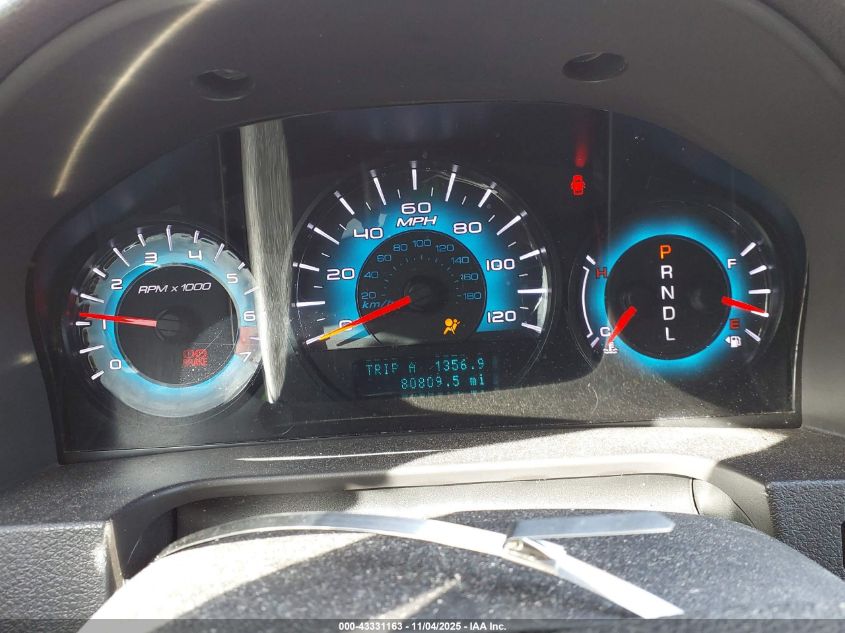 2012 Ford Fusion Sel VIN: 3FAHP0JA2CR122827 Lot: 43331163