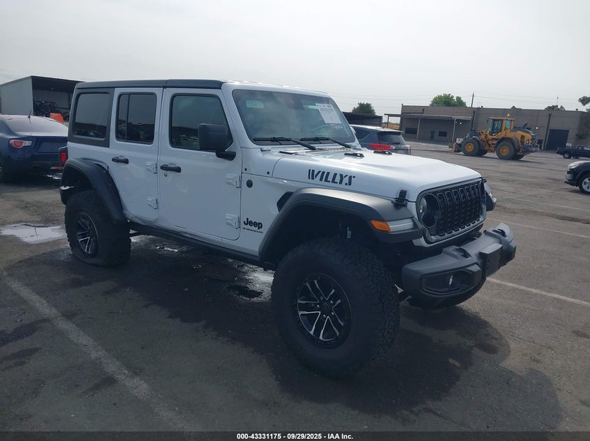 JEEP WRANGLER 4-DOOR WILLYS 4X4