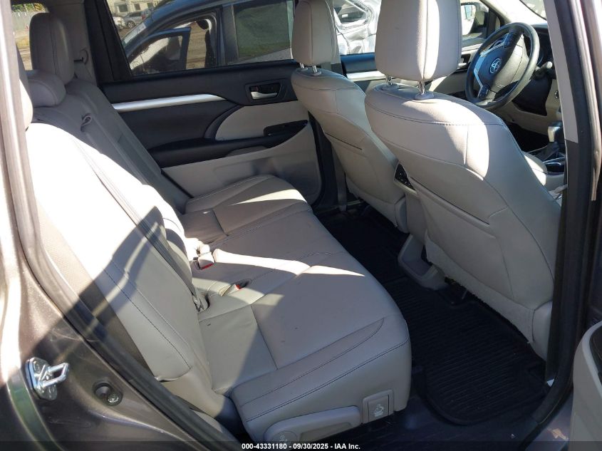 2016 Toyota Highlander Xle V6 VIN: 5TDJKRFH3GS319268 Lot: 43331180