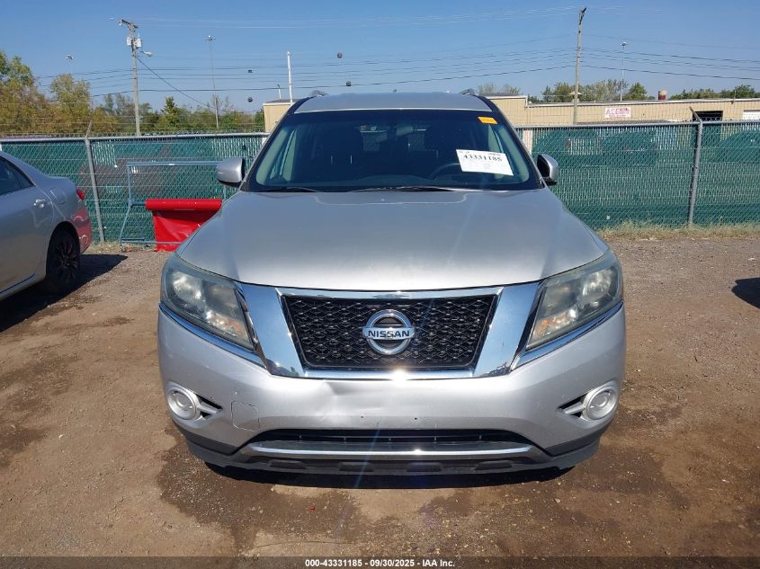 2016 Nissan Pathfinder Platinum/S/Sl/Sv VIN: 5N1AR2MMXGC618143 Lot: 43331185