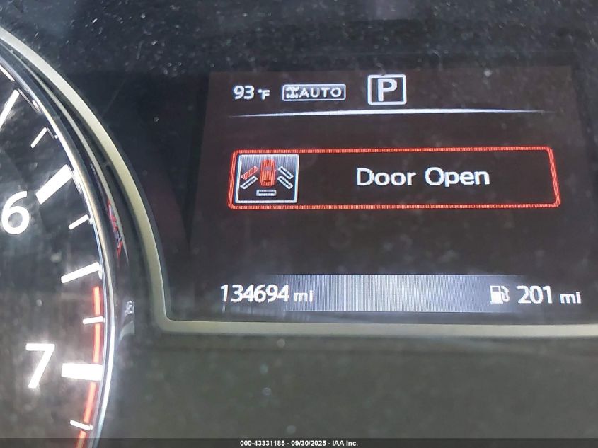 2016 Nissan Pathfinder Platinum/S/Sl/Sv VIN: 5N1AR2MMXGC618143 Lot: 43331185