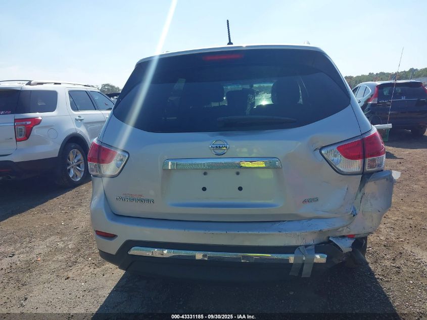2016 Nissan Pathfinder Platinum/S/Sl/Sv VIN: 5N1AR2MMXGC618143 Lot: 43331185