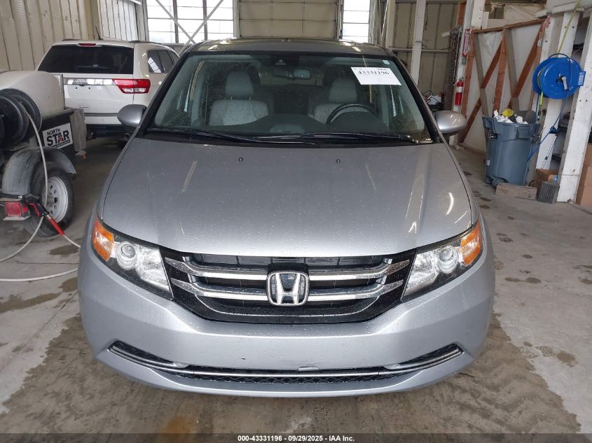 2016 Honda Odyssey Ex-L VIN: 5FNRL5H66GB137945 Lot: 43331196