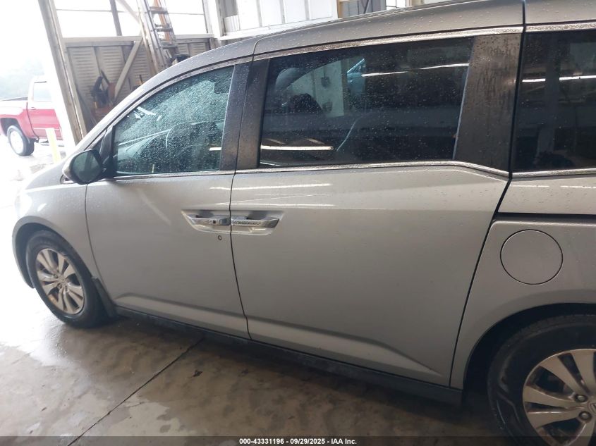 2016 Honda Odyssey Ex-L VIN: 5FNRL5H66GB137945 Lot: 43331196