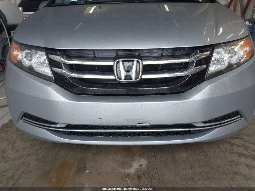 2016 Honda Odyssey Ex-L VIN: 5FNRL5H66GB137945 Lot: 43331196