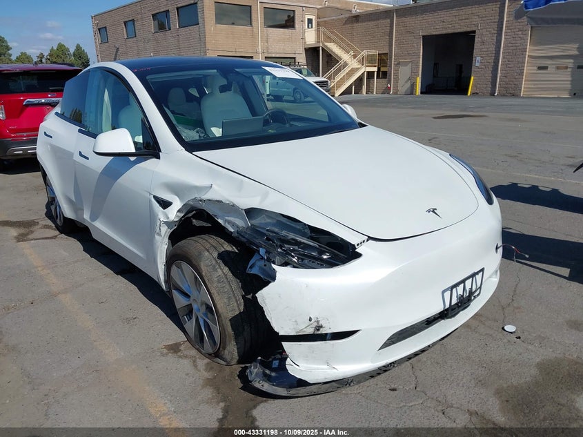 2023 Tesla Model Y Awd/Long Range Dual Motor All-Wheel Drive VIN: 7SAYGDEEXPF675234 Lot: 43331198