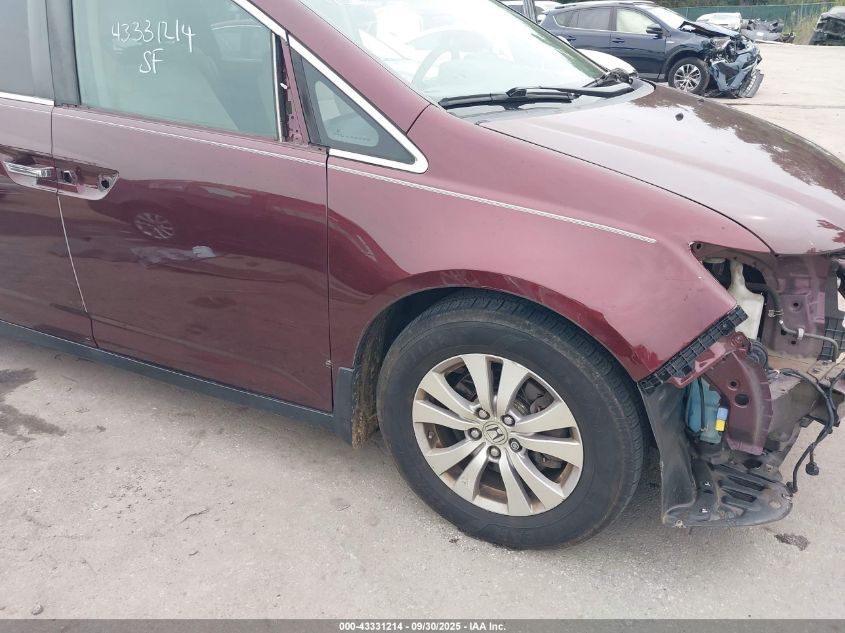 2015 Honda Odyssey Ex VIN: 5FNRL5H44FB083896 Lot: 43331214