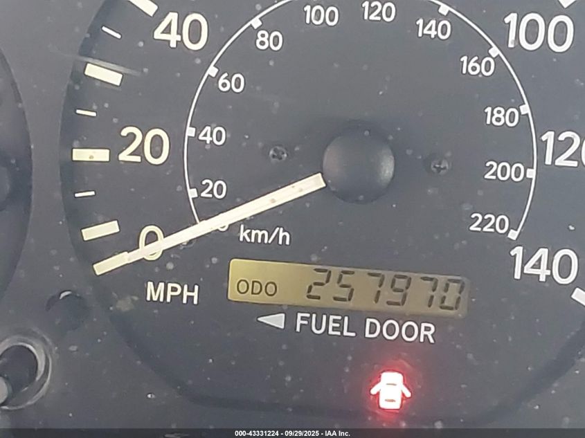 1999 Toyota Camry Xle V6 VIN: 4T1BF28K5XU086316 Lot: 43331224