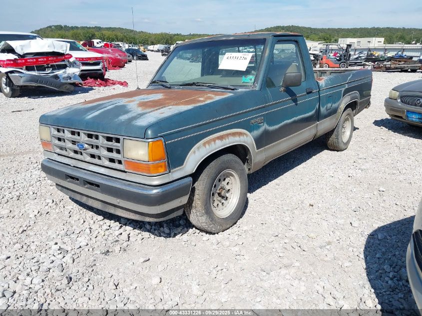 1989 Ford Ranger VIN: 1FTCR10T9KUA59496 Lot: 43331226