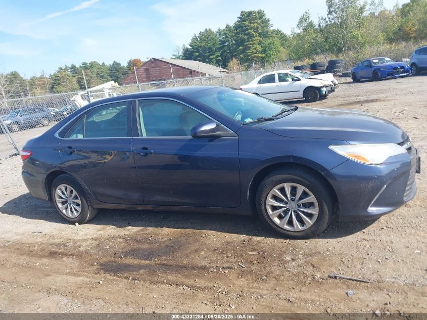 2015 Toyota Camry Le VIN: 4T4BF1FK1FR458204 Lot: 43331284