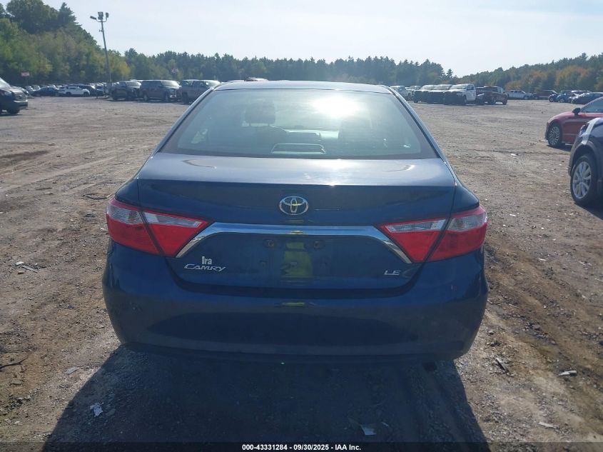 2015 Toyota Camry Le VIN: 4T4BF1FK1FR458204 Lot: 43331284