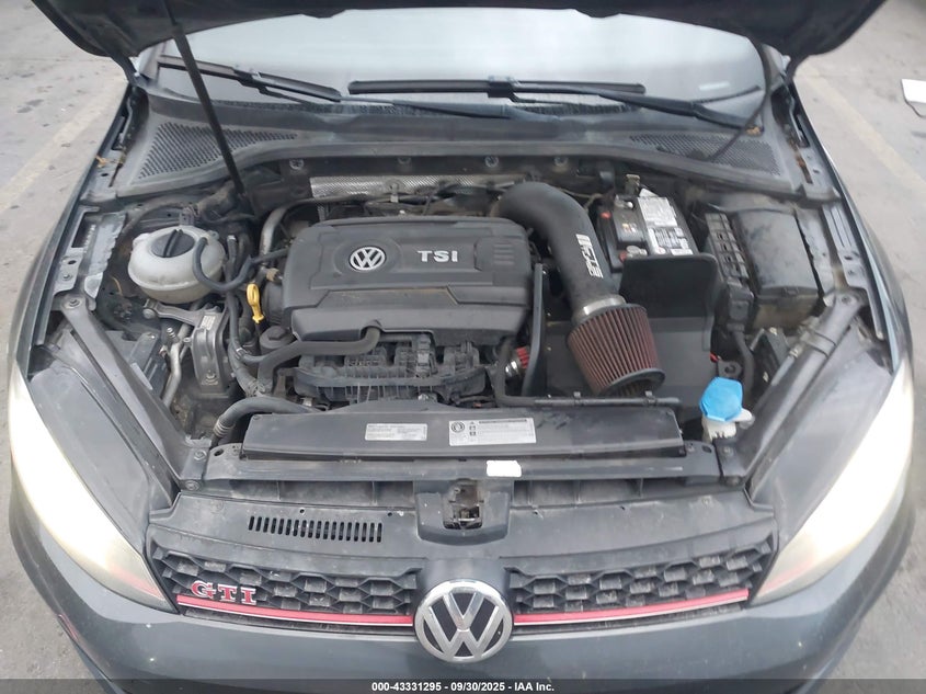 2016 VOLKSWAGEN GOLF GTI AUTOBAHN W/PERFORMANCE PACKAGE 4-DOOR - 3VW547AU7GM018715