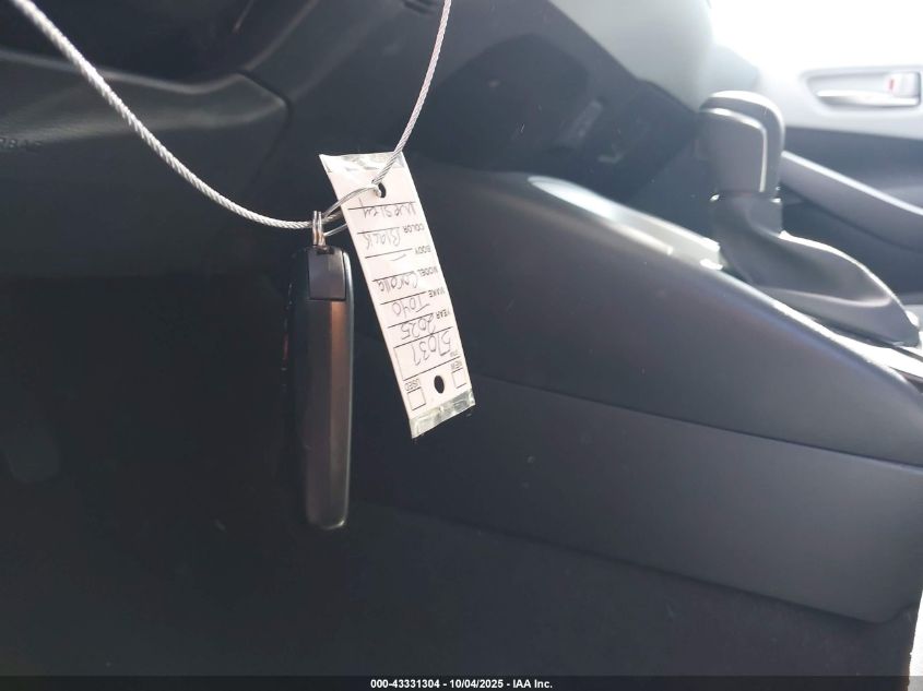 2025 Toyota Corolla Se VIN: 5YFS4MCE2SP238744 Lot: 43331304