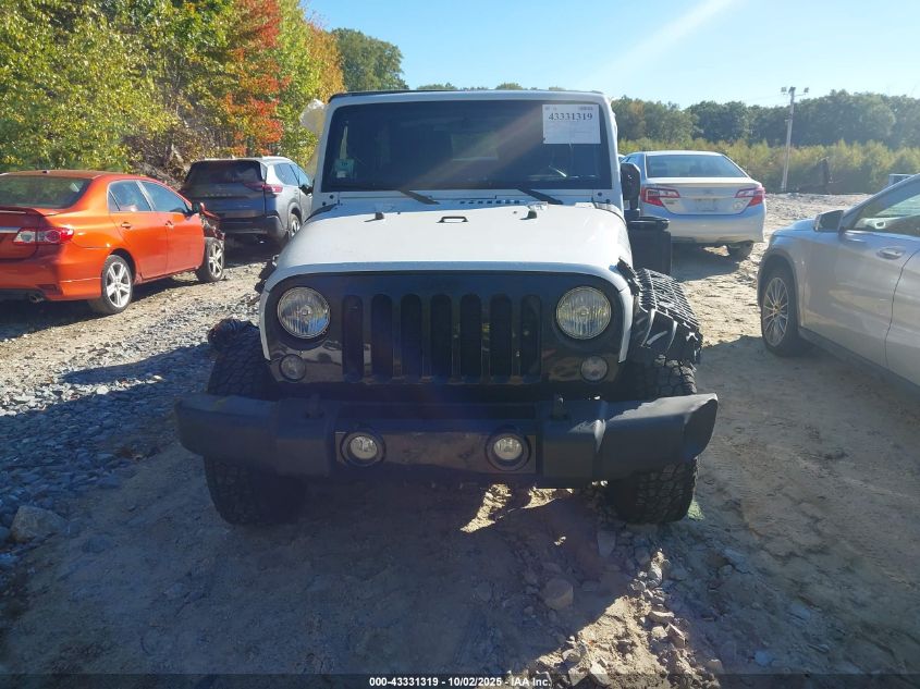 2015 Jeep Wrangler Willys Wheeler VIN: 1C4AJWAG0FL535000 Lot: 43331319