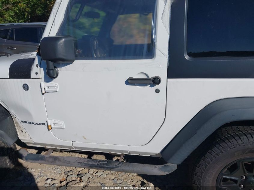 2015 Jeep Wrangler Willys Wheeler VIN: 1C4AJWAG0FL535000 Lot: 43331319