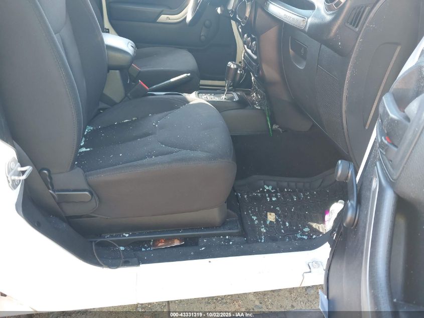 2015 Jeep Wrangler Willys Wheeler VIN: 1C4AJWAG0FL535000 Lot: 43331319