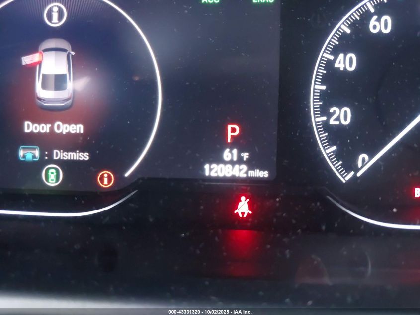 2020 Honda Accord Touring VIN: 1HGCV2F99LA008937 Lot: 43331320