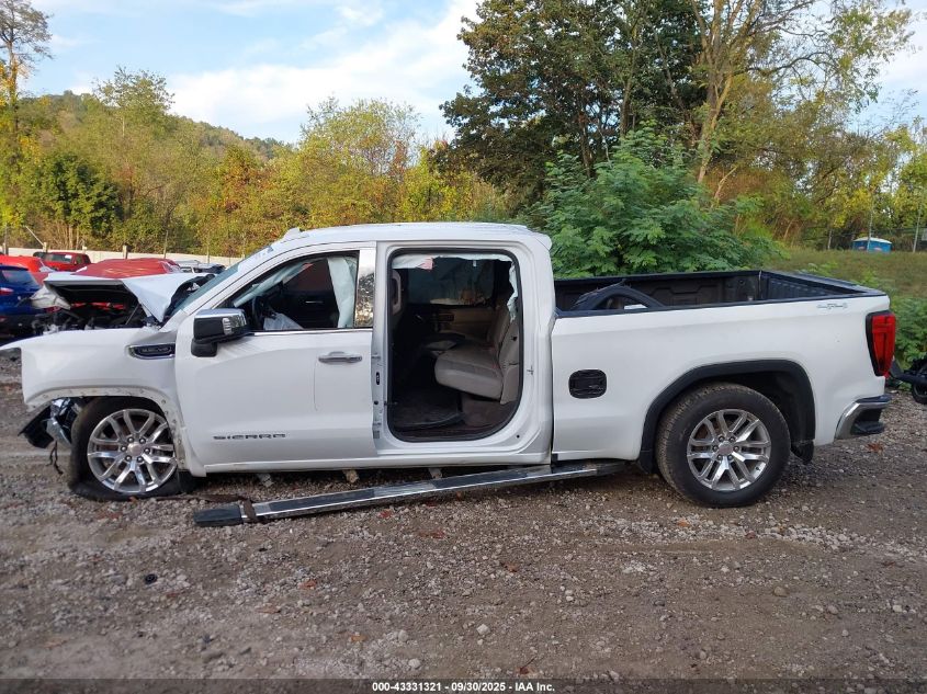 2020 GMC Sierra 1500 4Wd Standard Box Slt VIN: 3GTU9DED2LG411569 Lot: 43331321